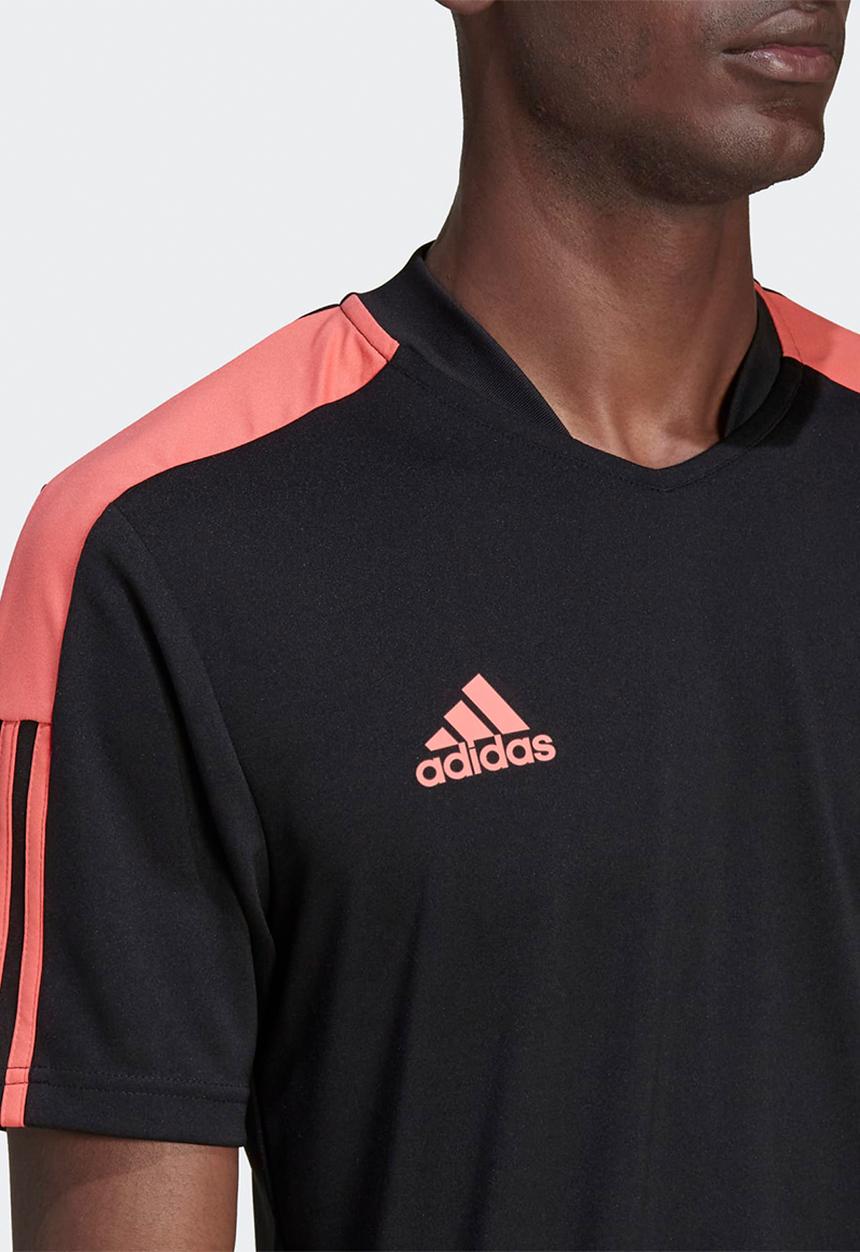 adidas Performance - Tiro Essentials Jersey  - Black/Semi turbo