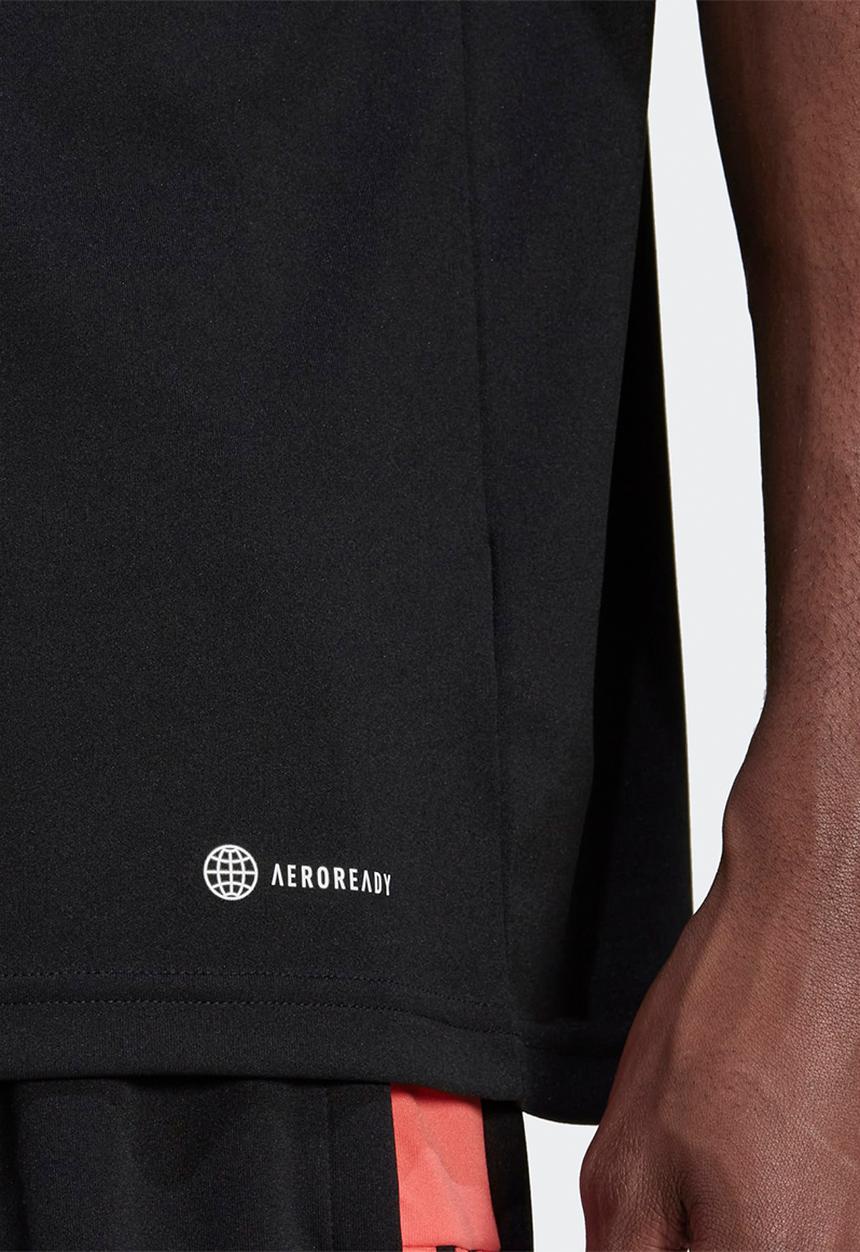 adidas Performance - Tiro Essentials Jersey  - Black/Semi turbo