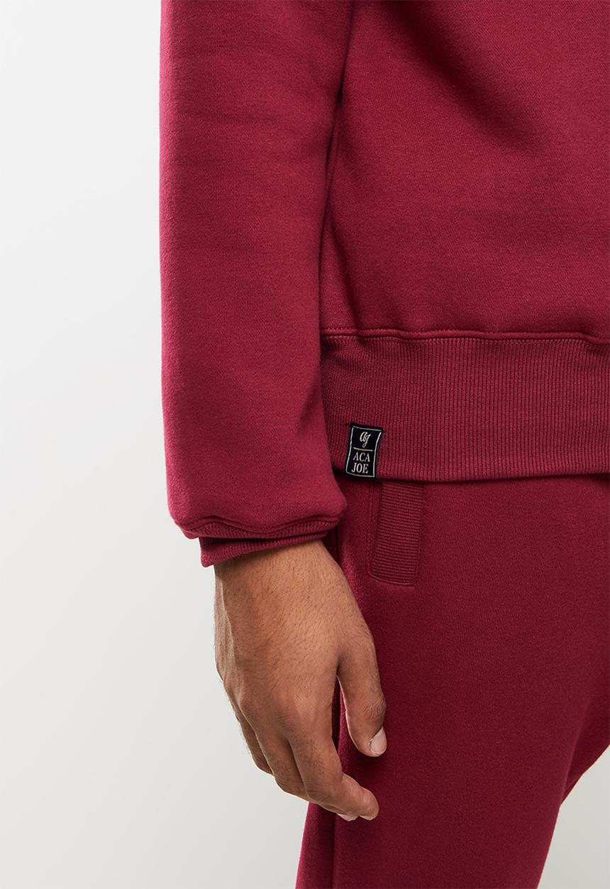 Aca Joe - Aca joe felt applique  sweater - maroon