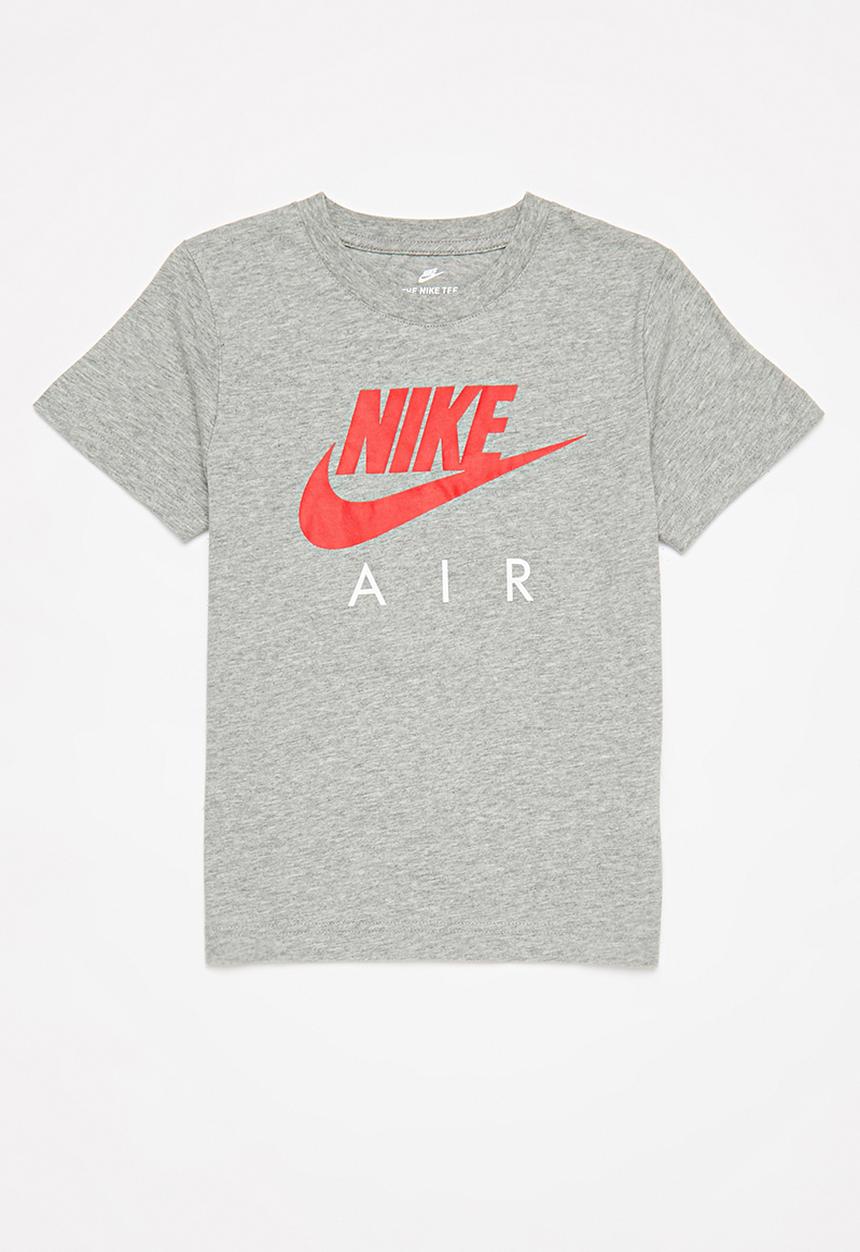 Nike - Nkb futura air short sleeve tee - grey heather