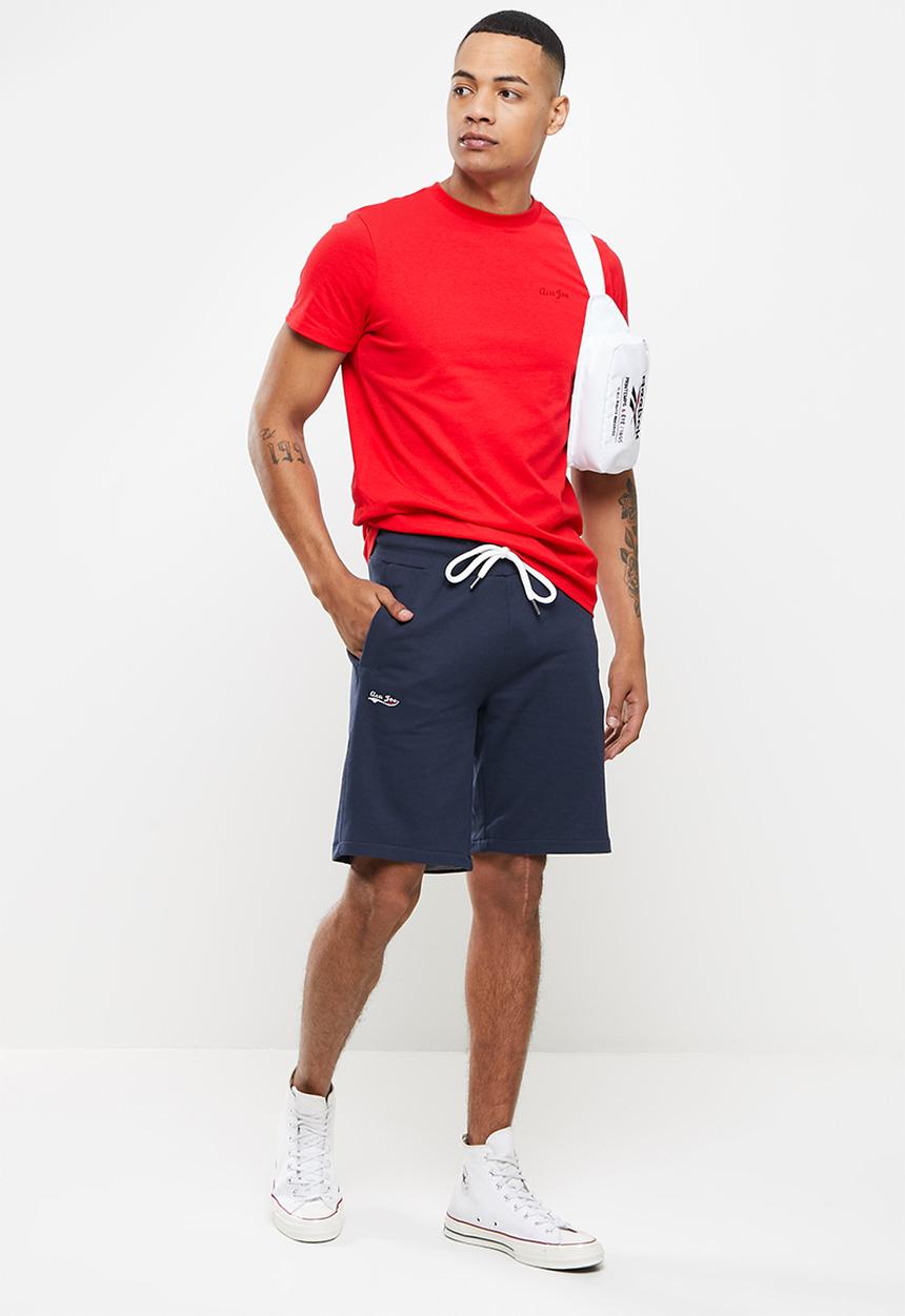 Aca Joe - Aca joe small hq logo fleece short - navy