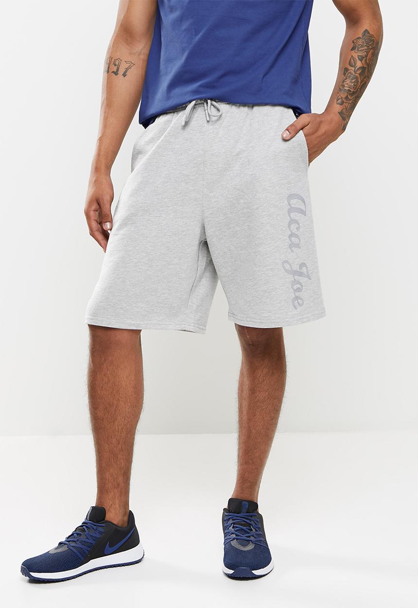 Aca Joe - Aca joe tonal hq logo short - grey melange