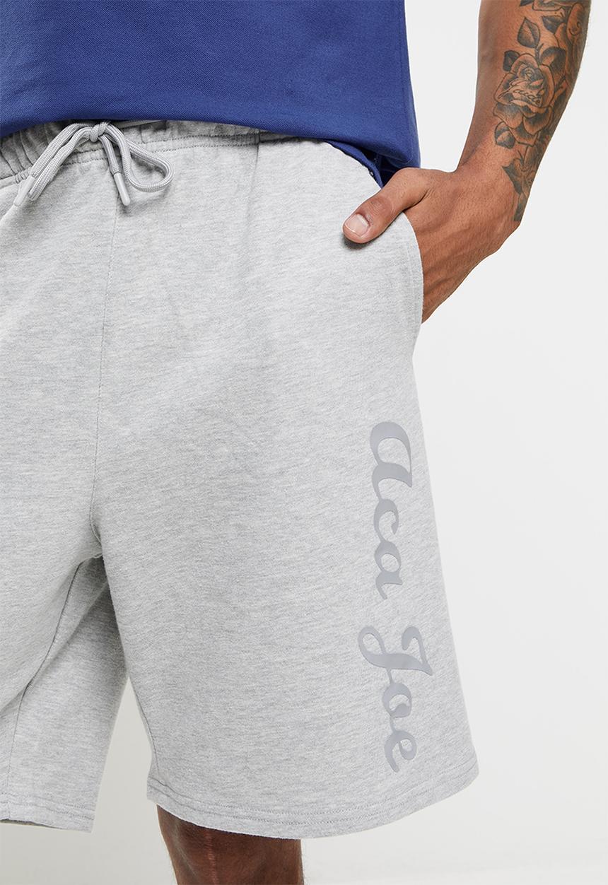 Aca Joe - Aca joe tonal hq logo short - grey melange