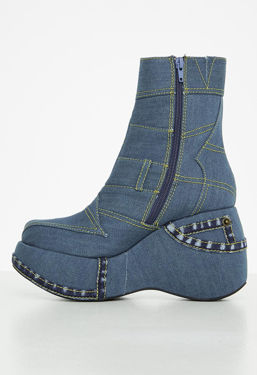 Jeffrey Campbell - Yasmin boot - blue denim