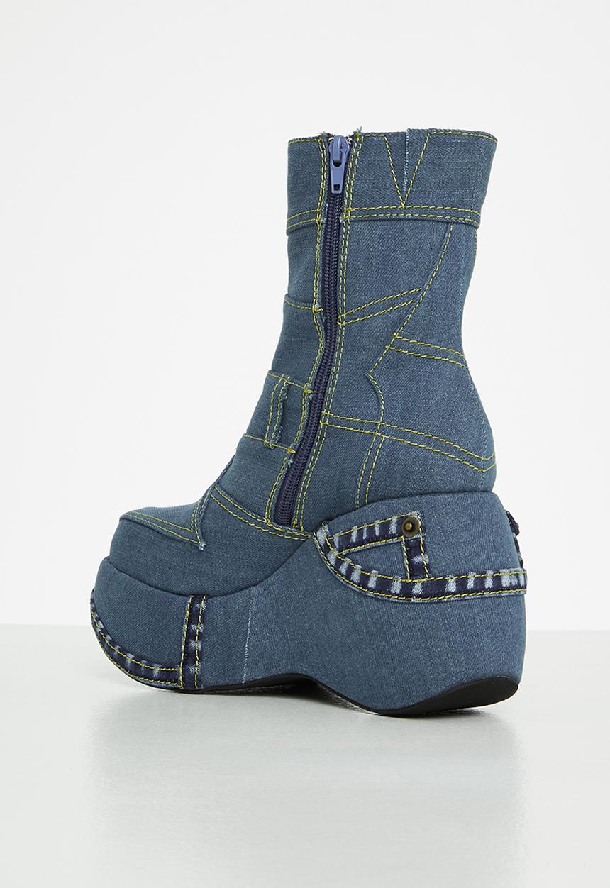 Jeffrey Campbell - Yasmin boot - blue denim