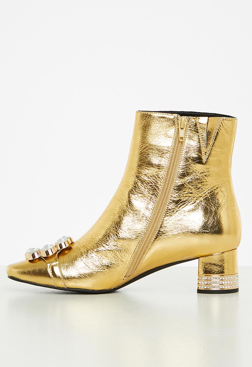 Jeffrey Campbell - Sumatra-jh boot - gold 