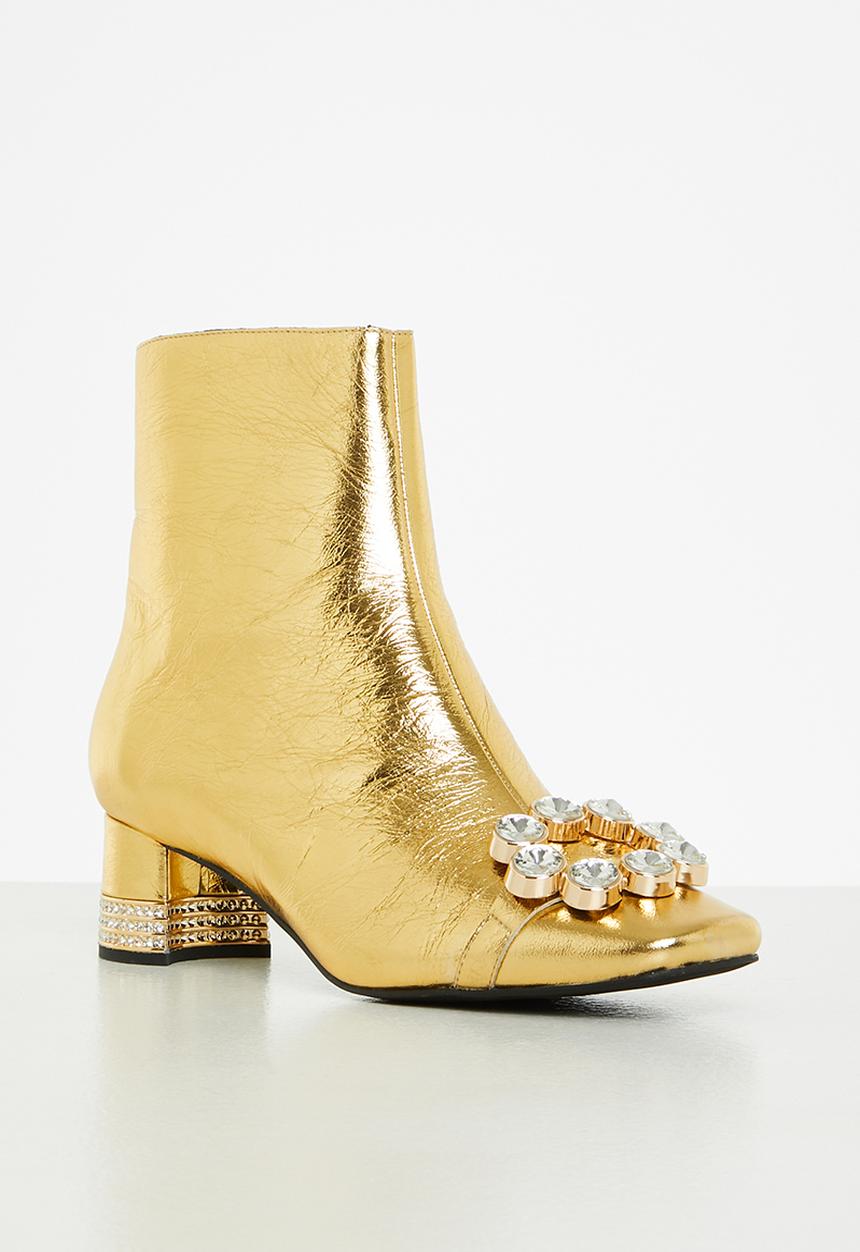 Jeffrey Campbell - Sumatra-jh boot - gold 
