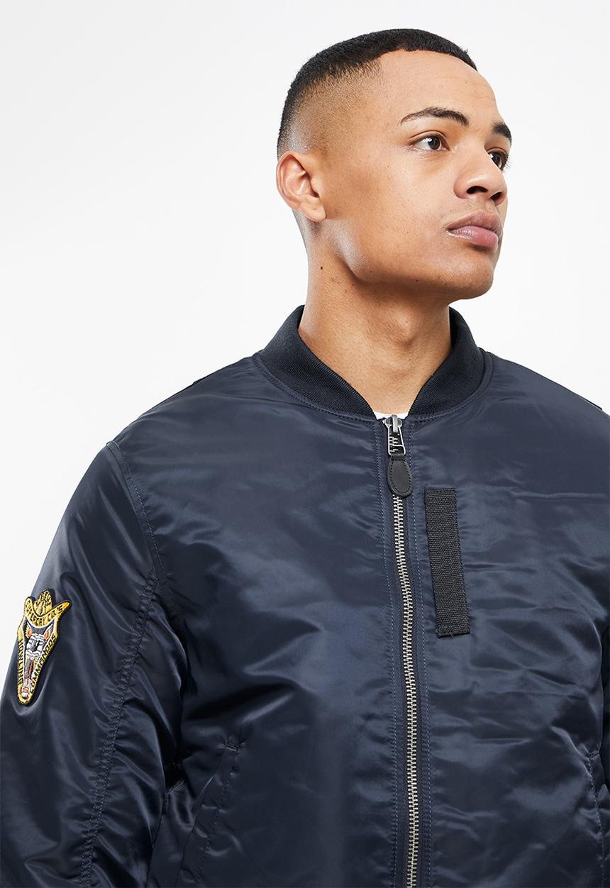 Superdry. - Ma1 bomber - navy 