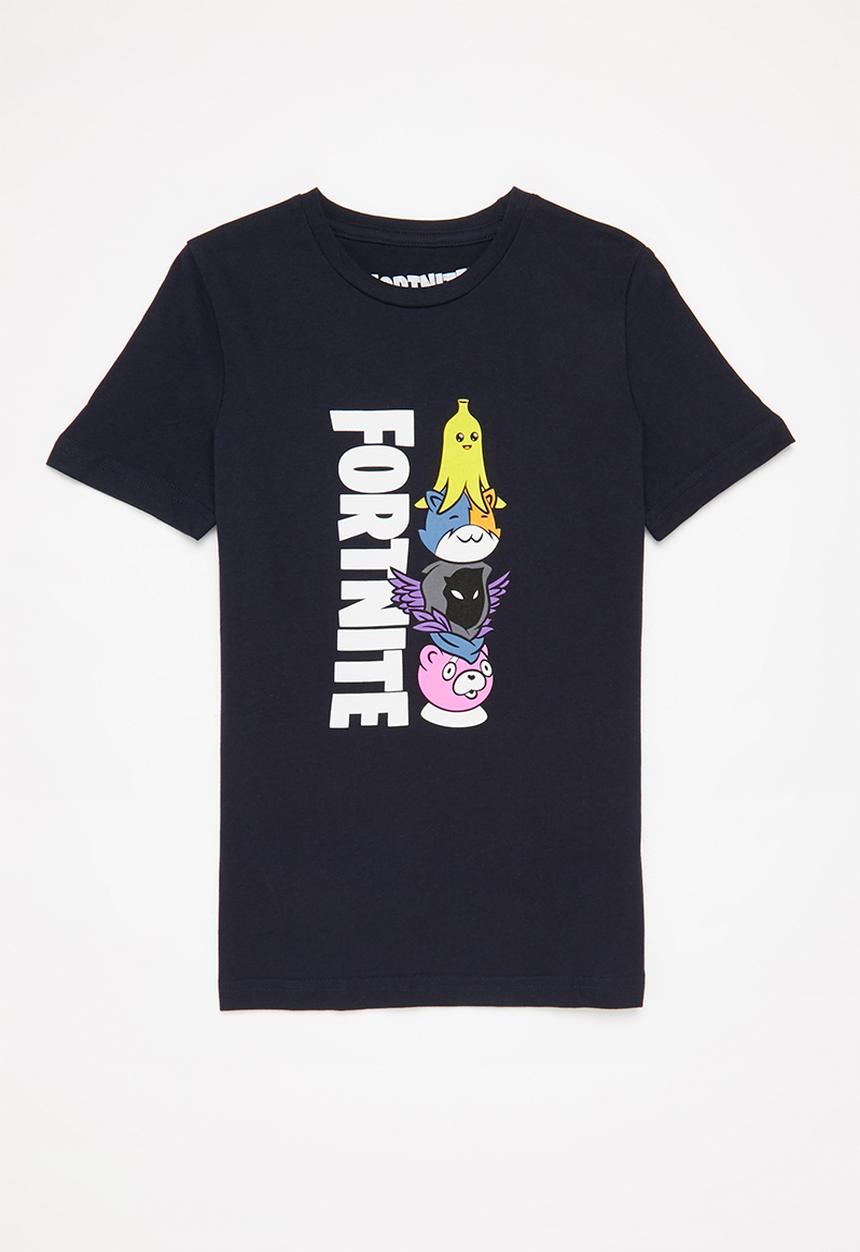 Rebel Republic - Fortnite totem t-shirt - navy