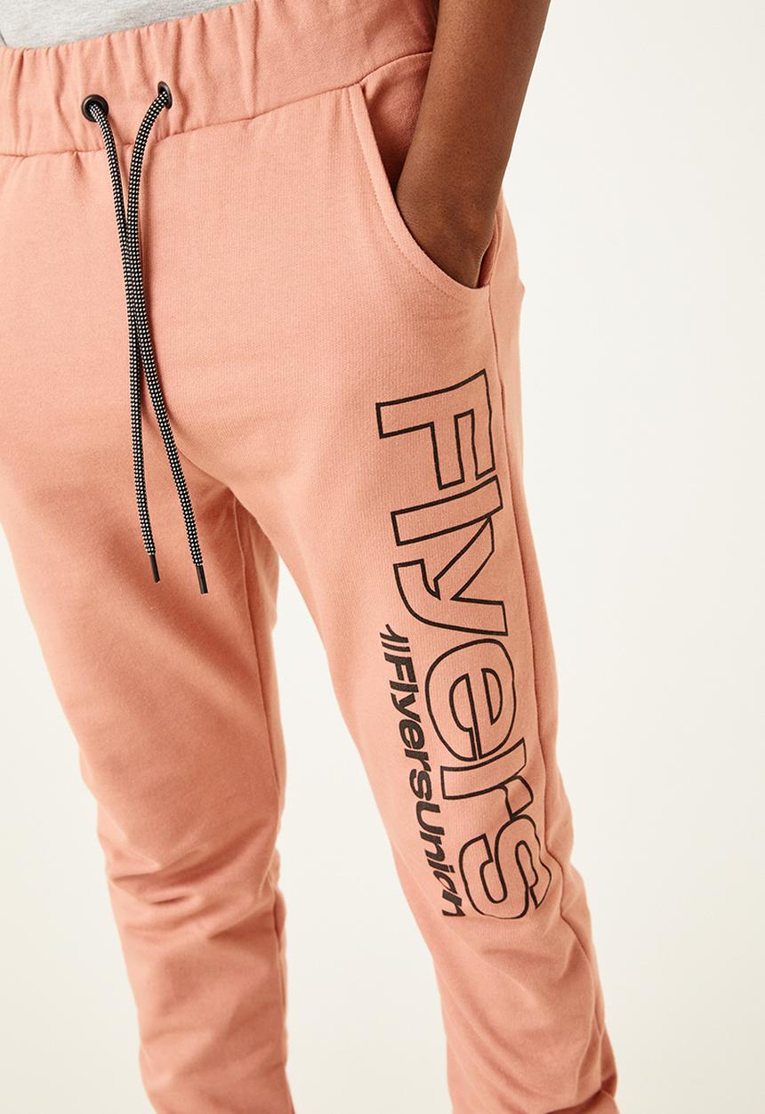 Flyersunion - Fleece jogger - pink