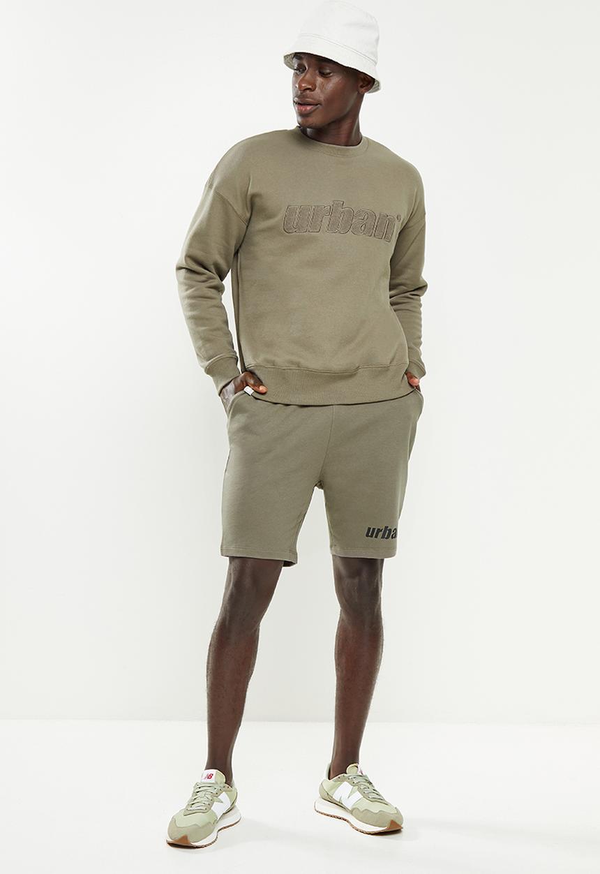 urban° - Urban logo sweater - brown
