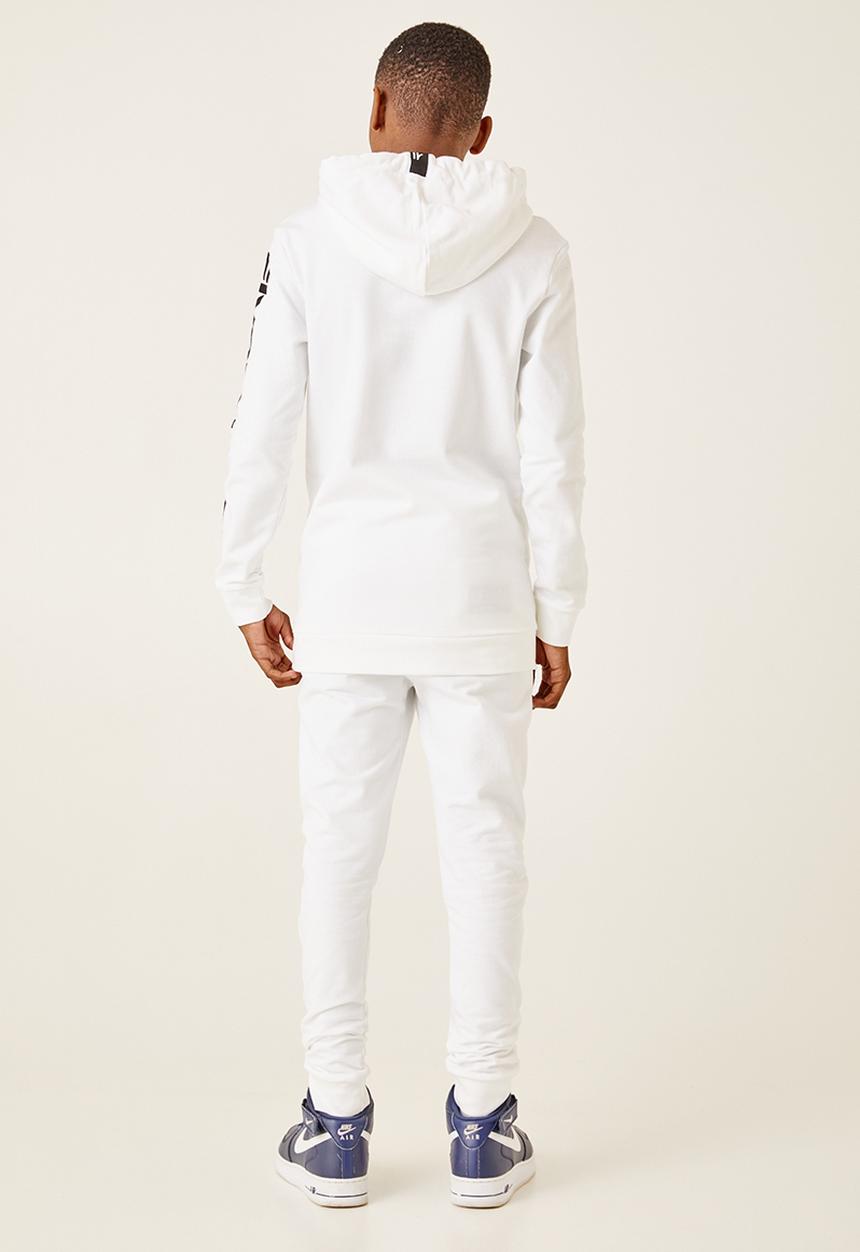 Flyersunion - Fleece hoody - white