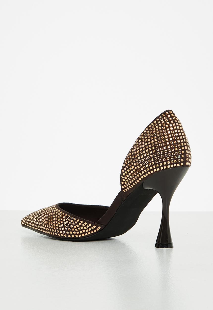 Jeffrey Campbell - Byzantinej - brown satin