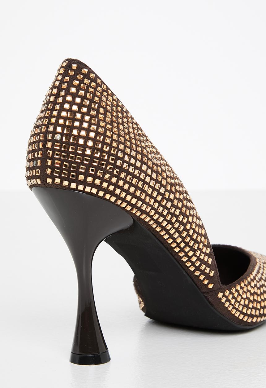 Jeffrey Campbell - Byzantinej - brown satin