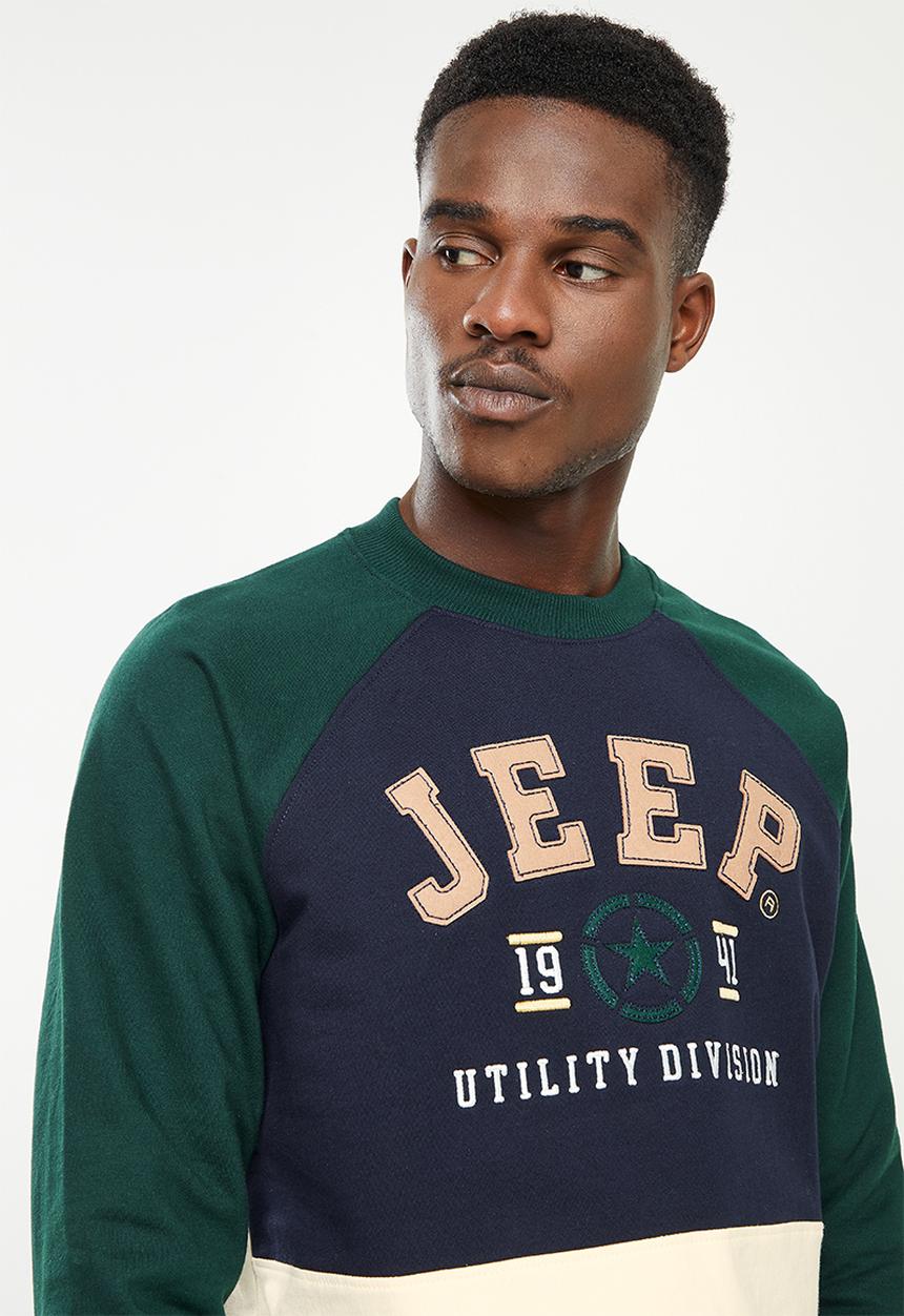 JEEP - Applique and embroidery-colourblock-jeep - multi 