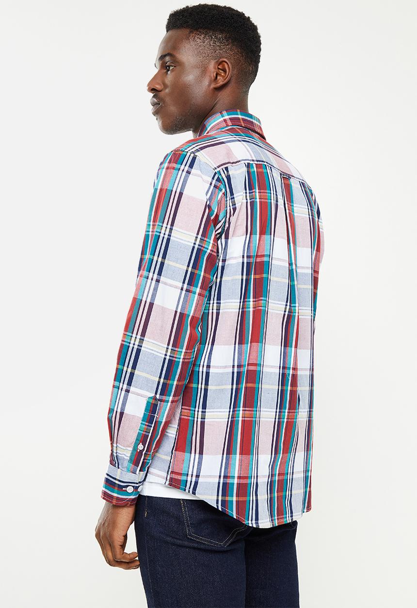 JEEP - Long sleeve yd check shirt-ivy-jeep - multi
