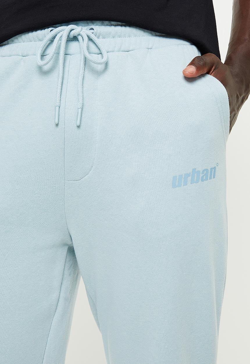 urban° - Urban brushed terry core jogger - celestial blue