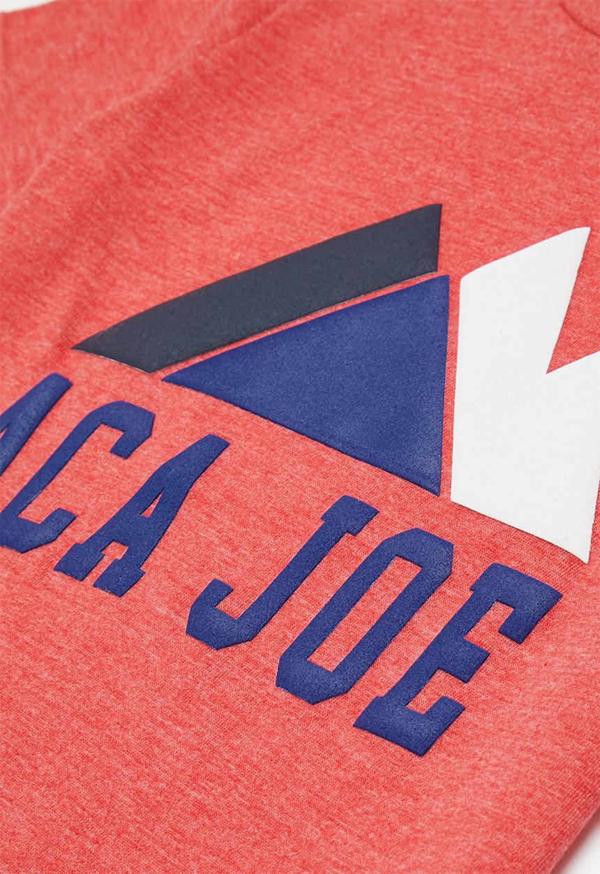 Aca Joe - Aca joe high square outdoor  tee - red
