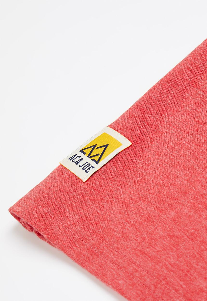 Aca Joe - Aca joe high square outdoor  tee - red
