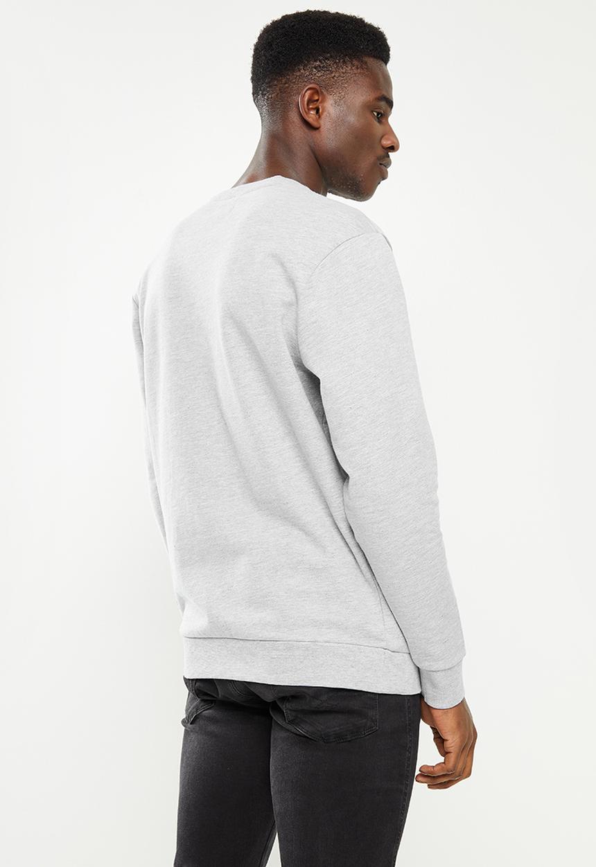 Wrangler - Big chest logo sweat - grey