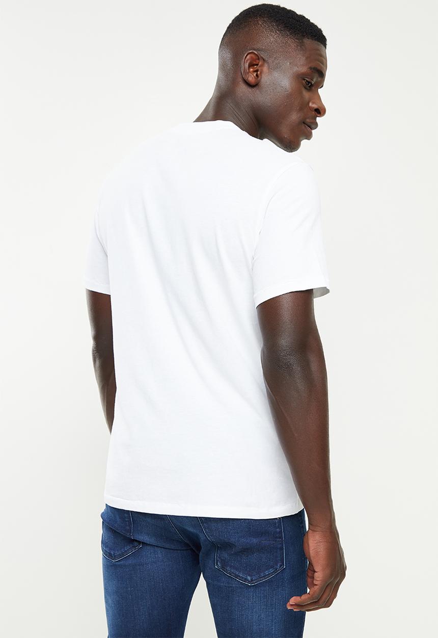 Only & Sons - Guns regular fit short sleeve tee - white