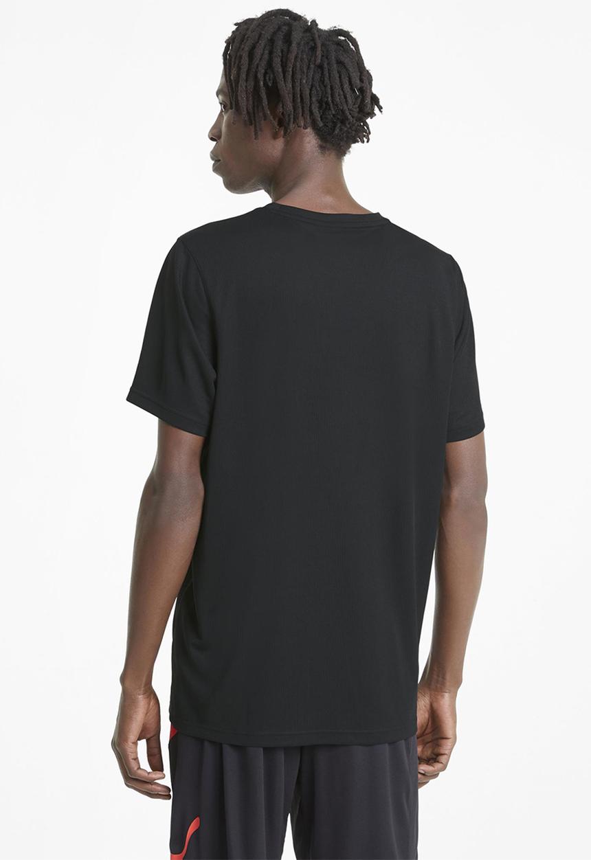 PUMA - Performance Short Sleeve  Training Tee - Bllack