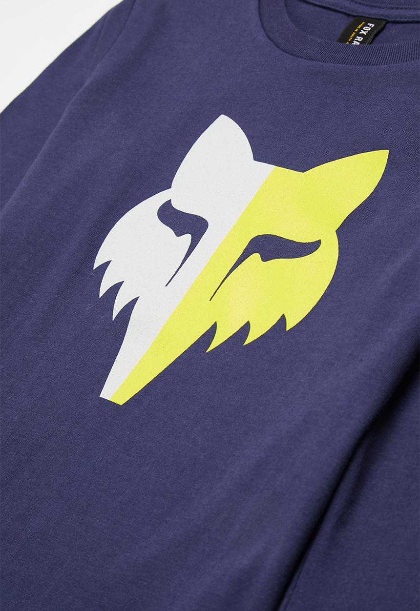 Fox - Splitting hairs long sleeve - navy