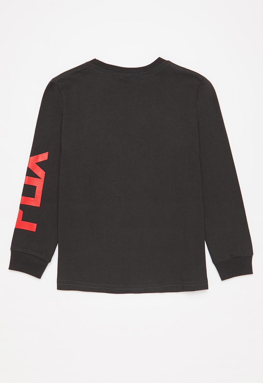 Fox - Splitting hairs long sleeve - black