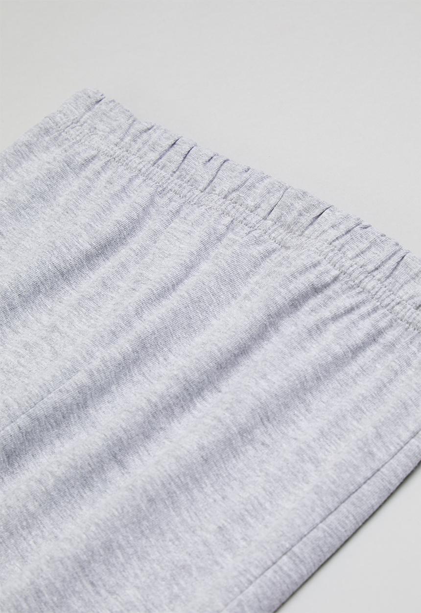 Pop Candy - Girls pj set - grey & white 