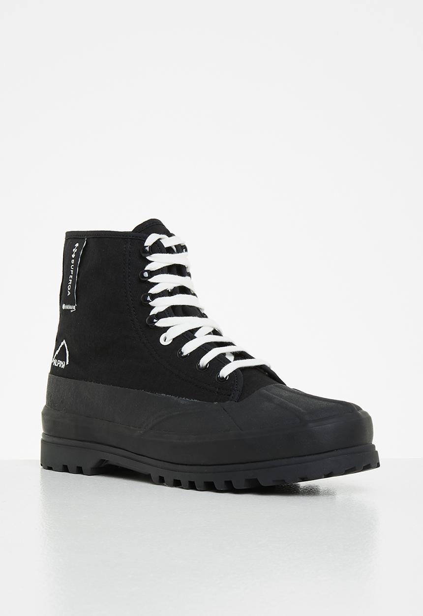 SUPERGA - 2481 alpina rip stop - a6m black-white