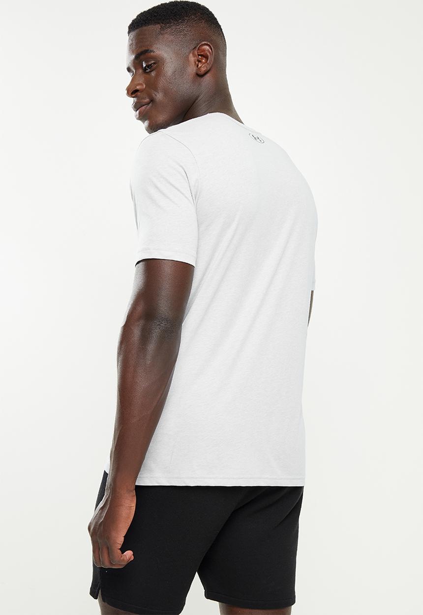 Under Armour - UA Basketball Branded Wordmark SS Tee- Grey 