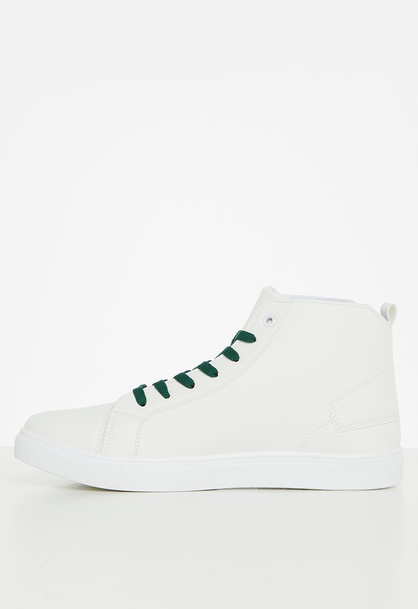 STYLE REPUBLIC - Karl hi-top sneaker - white & green