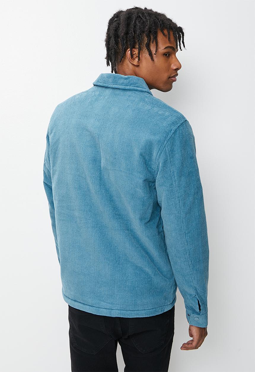 STYLE REPUBLIC - Cord sherpa lined utility jacket - dusty blue