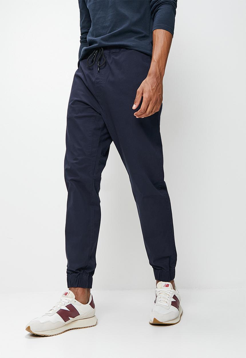 STYLE REPUBLIC - Slim tapered jogger - navy