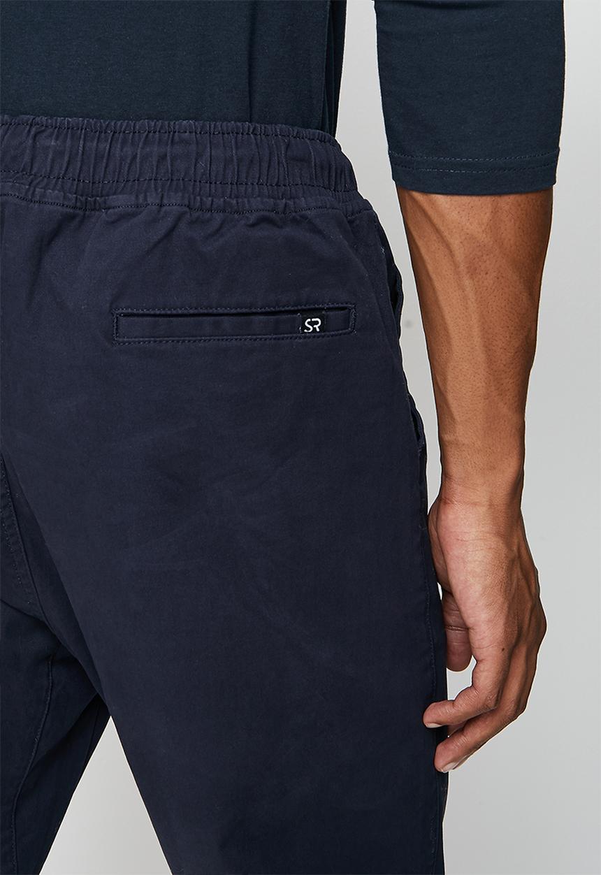 STYLE REPUBLIC - Slim tapered jogger - navy