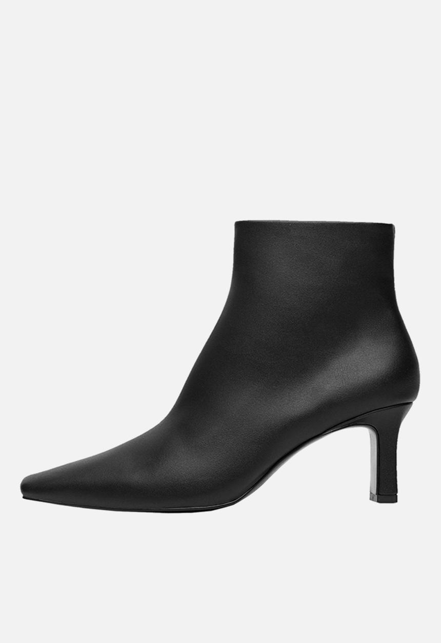 MANGO - Day pointed ankle boot - black