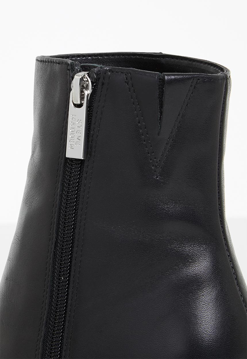 Steve Madden - Main leather ankle boot - black