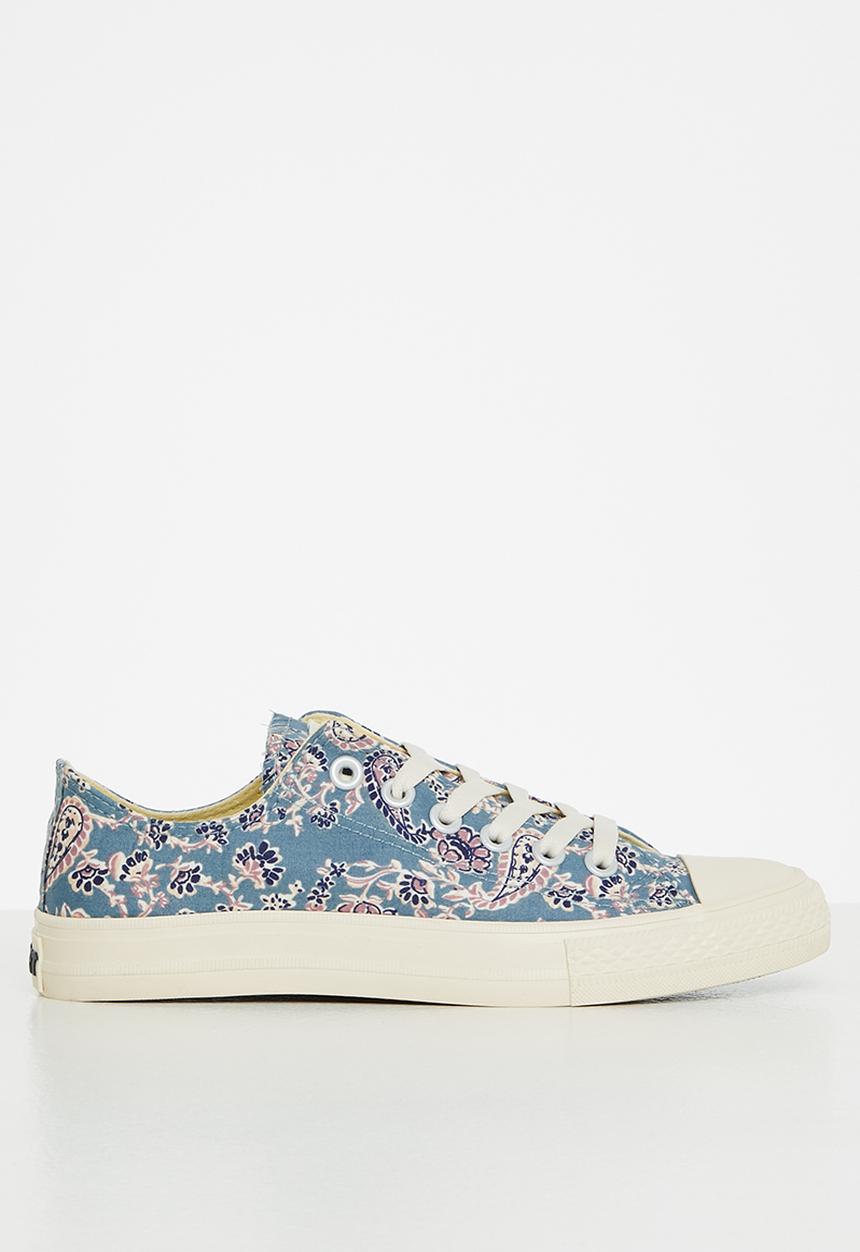 SOVIET - L viper  paisley - blue & cream