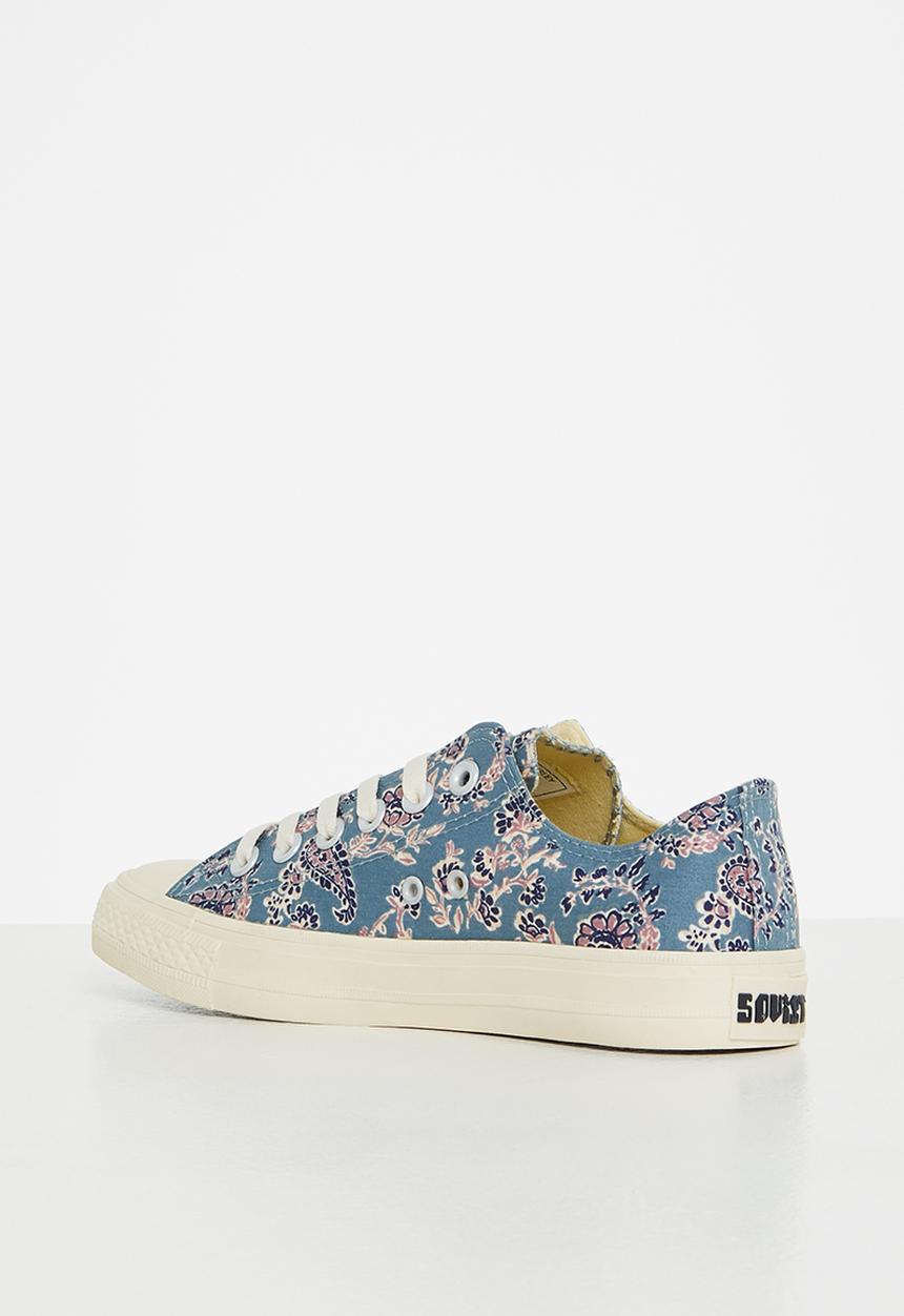 SOVIET - L viper  paisley - blue & cream