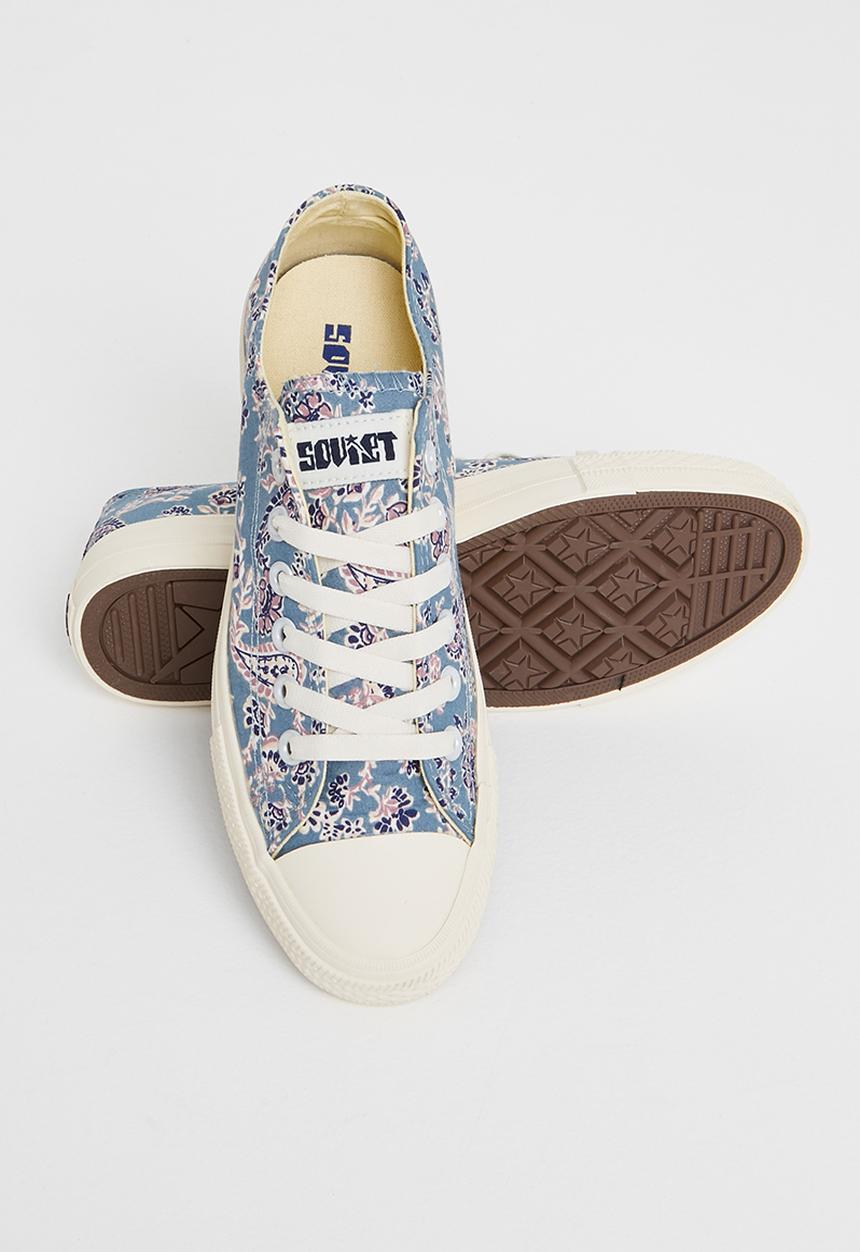 SOVIET - L viper  paisley - blue & cream