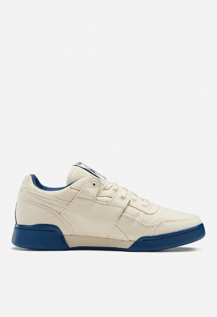 Reebok - Workout plus - chalk/chalk/batik blue