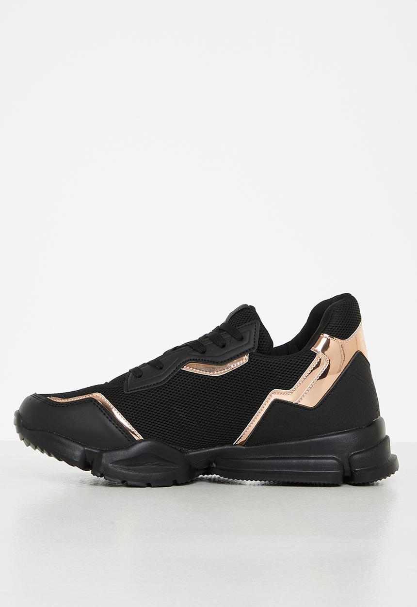 SOVIET - L evie-black mono & rose gold