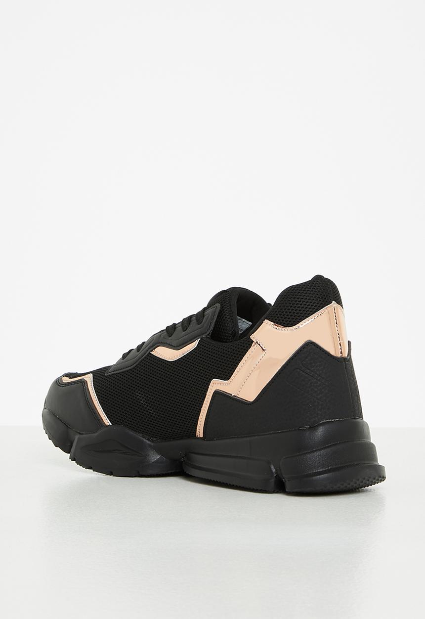 SOVIET - L evie-black mono & rose gold