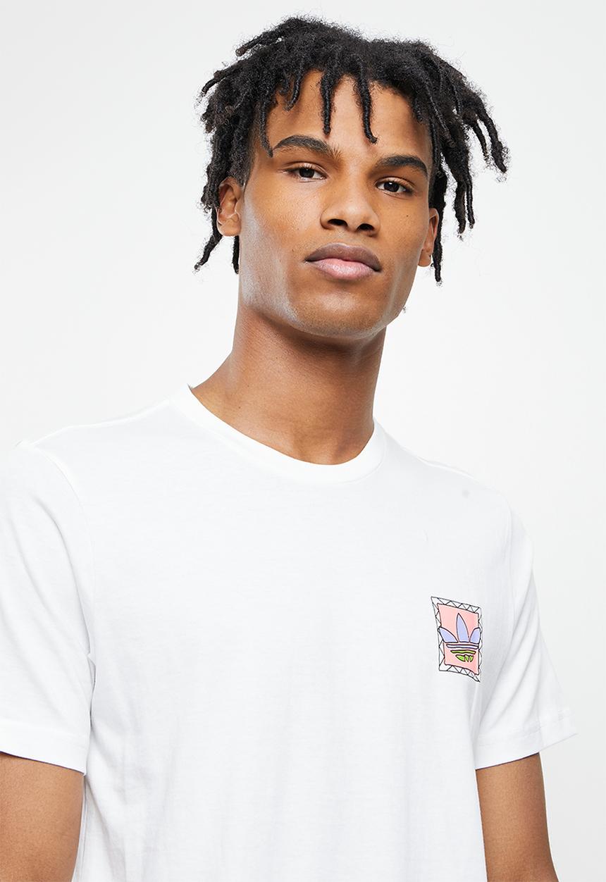 adidas Originals - New Summer Back Print Tee - White