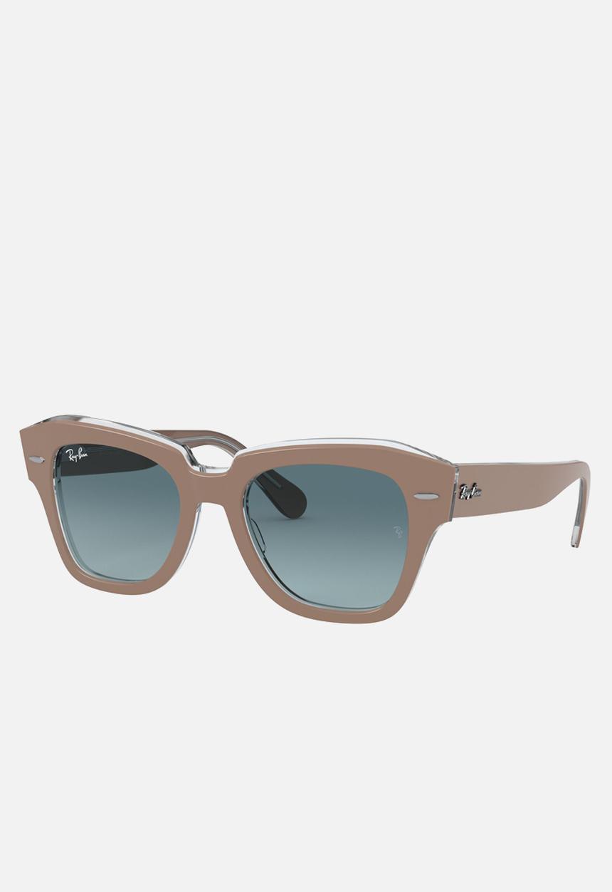Ray-Ban - State street 49 - beige on transparent