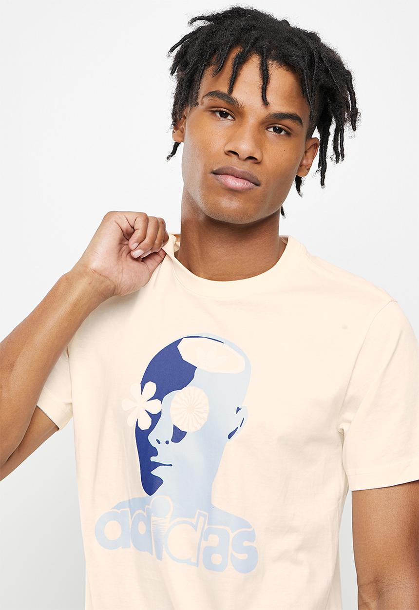 adidas Originals - Adiplay Head SS Tee - Ecru Tint