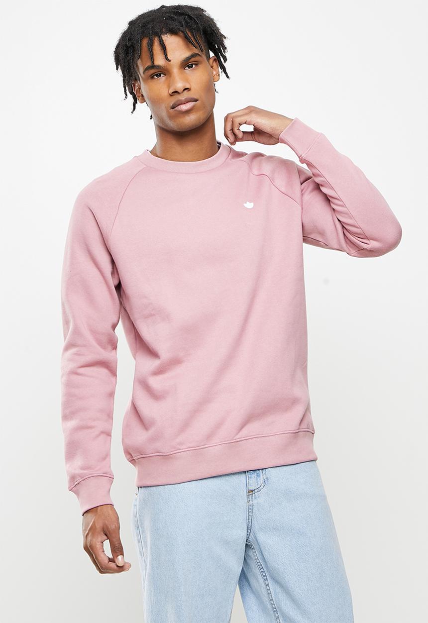 adidas Originals - Essential Trefoil Crew Sweatshirt   - Mauve