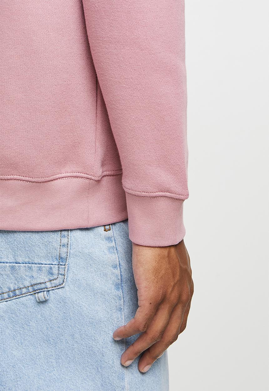 adidas Originals - Essential Trefoil Crew Sweatshirt   - Mauve