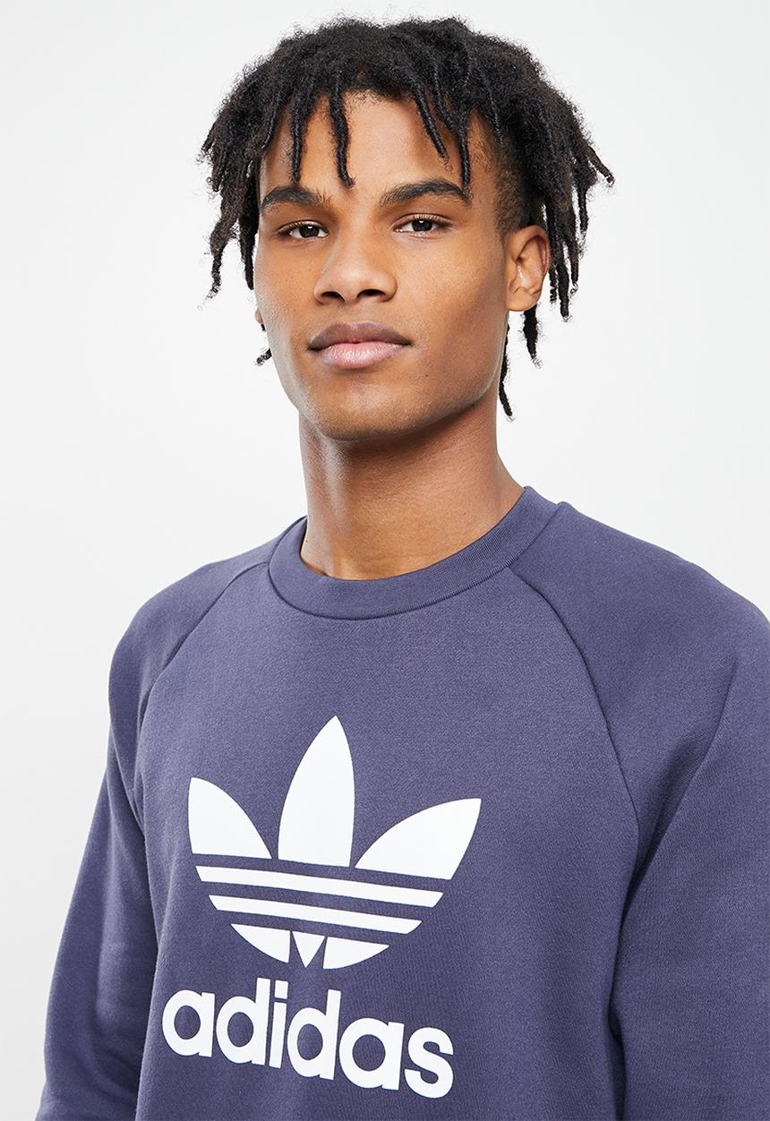 adidas Originals - Trefoil Crew Sweatshirt - Shadow Navy
