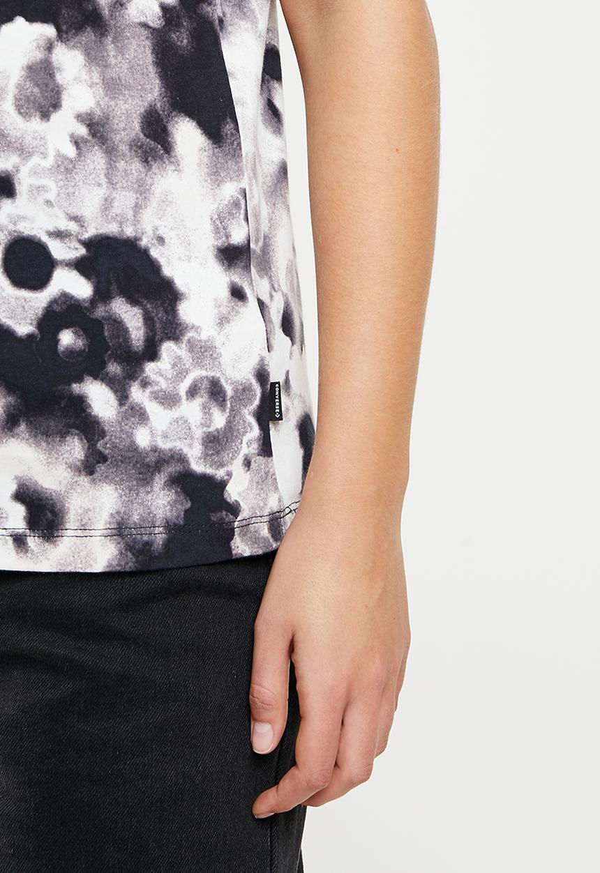 Converse - All over print relaxed tee - converse black
